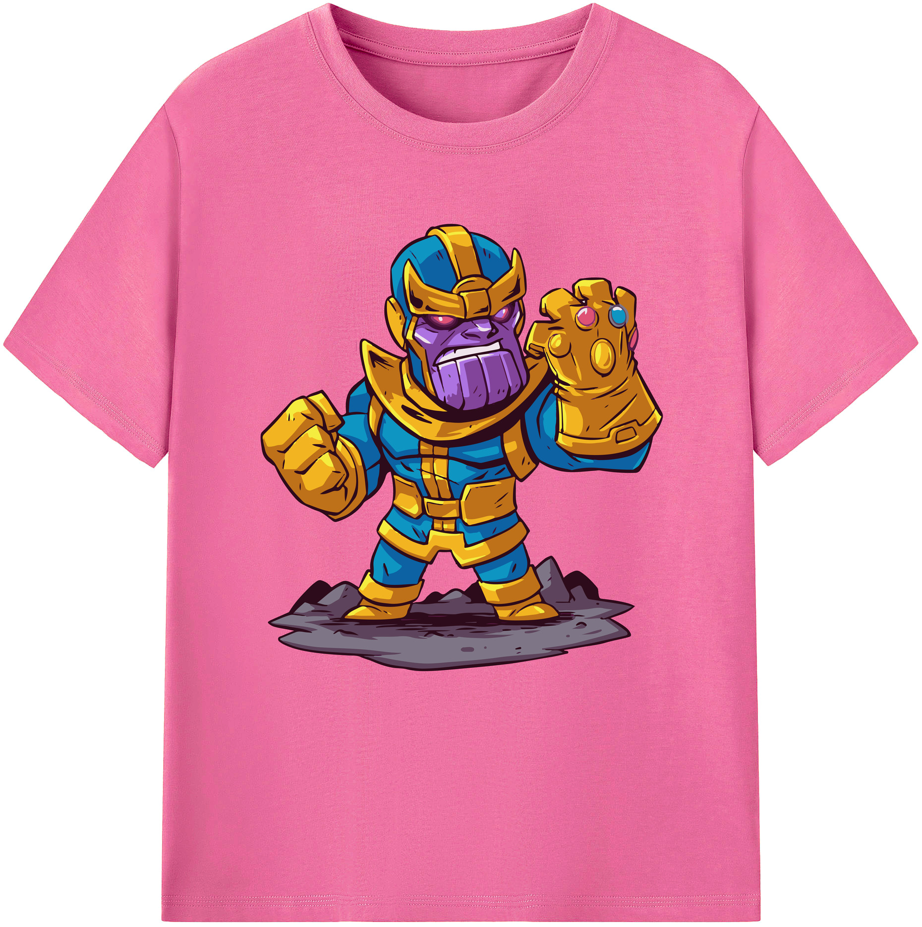 （画像用） アベンジャーズ The Avengers レディースカジュアルプリントTシャツ（綿100％）